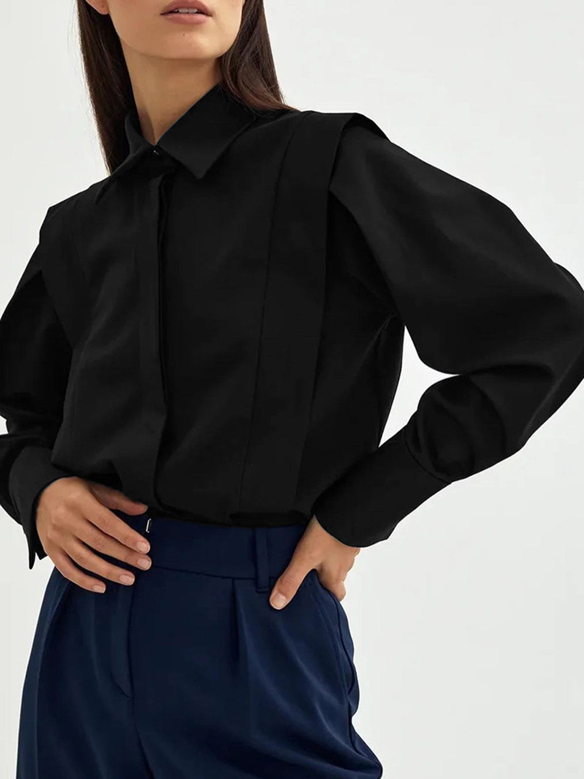 Franca - Camicia Donna Oversize Elegante Moderna
