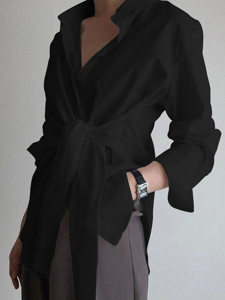 Fiamma - Camicia Lunga Donna Elegante Moderna