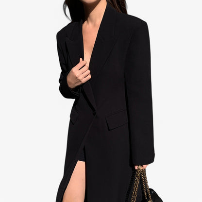 Herminia - Trench coat lungo elegante da donna