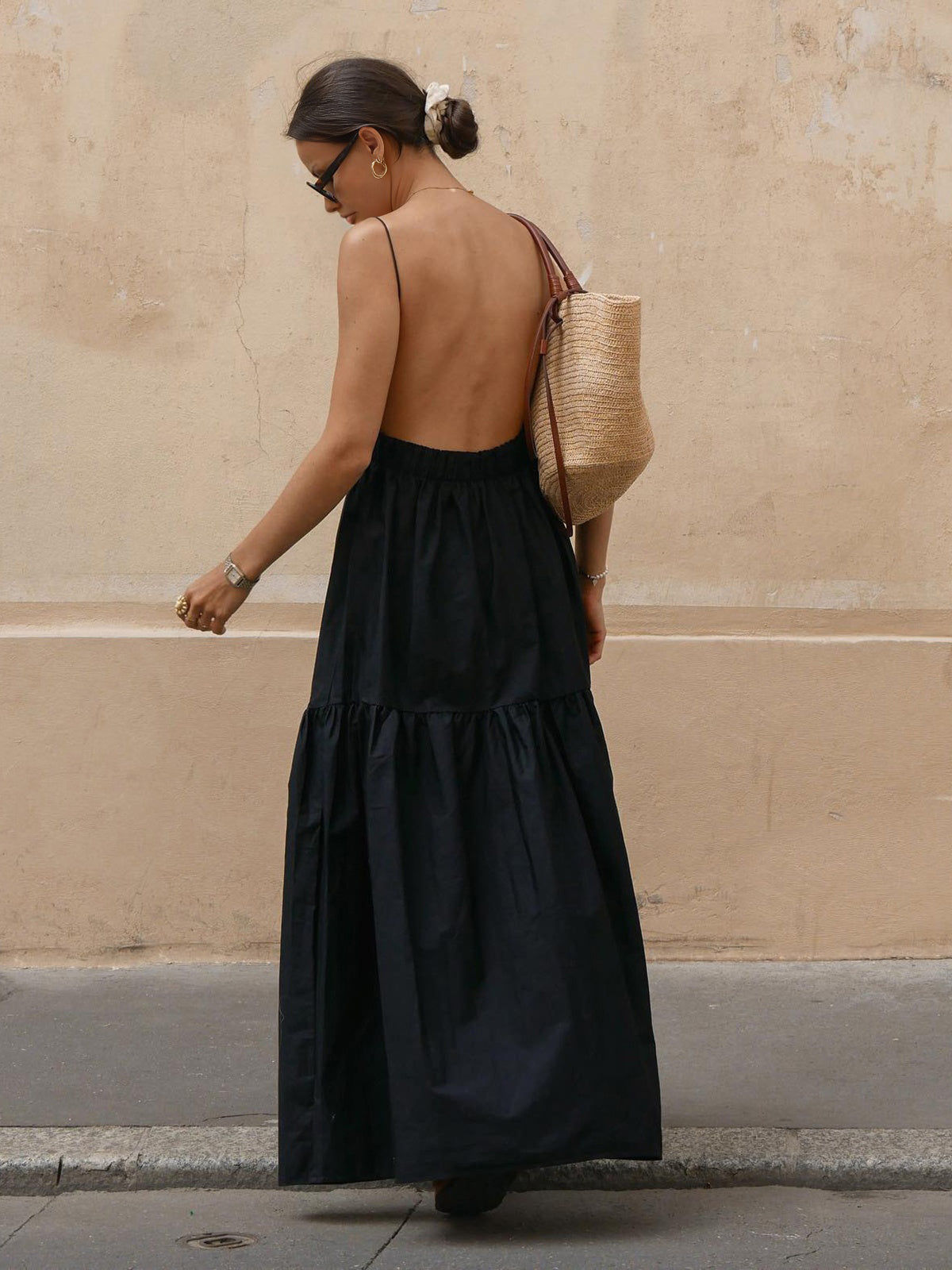 Gaia - Abito Lungo Donna Elegante Raffinato