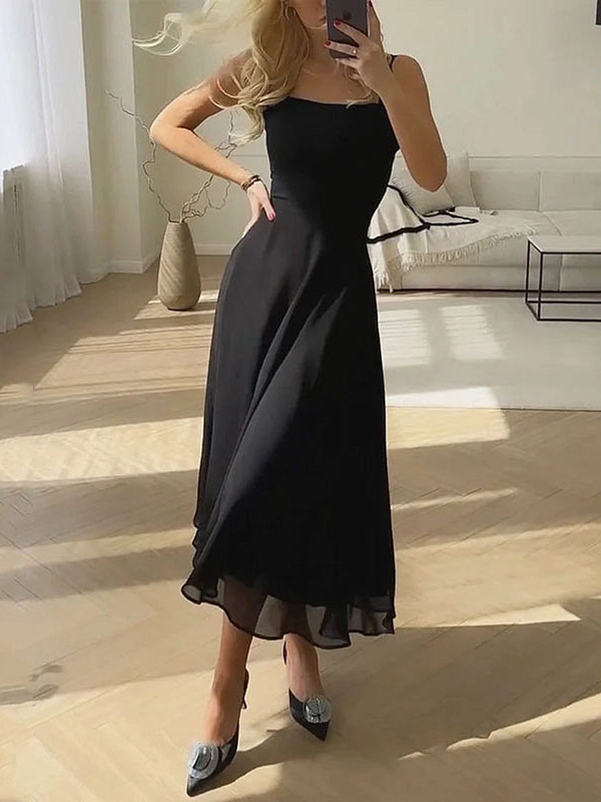Odetta – Abito Midi Con Linea Ad A Dalla Raffinatezza Classica
