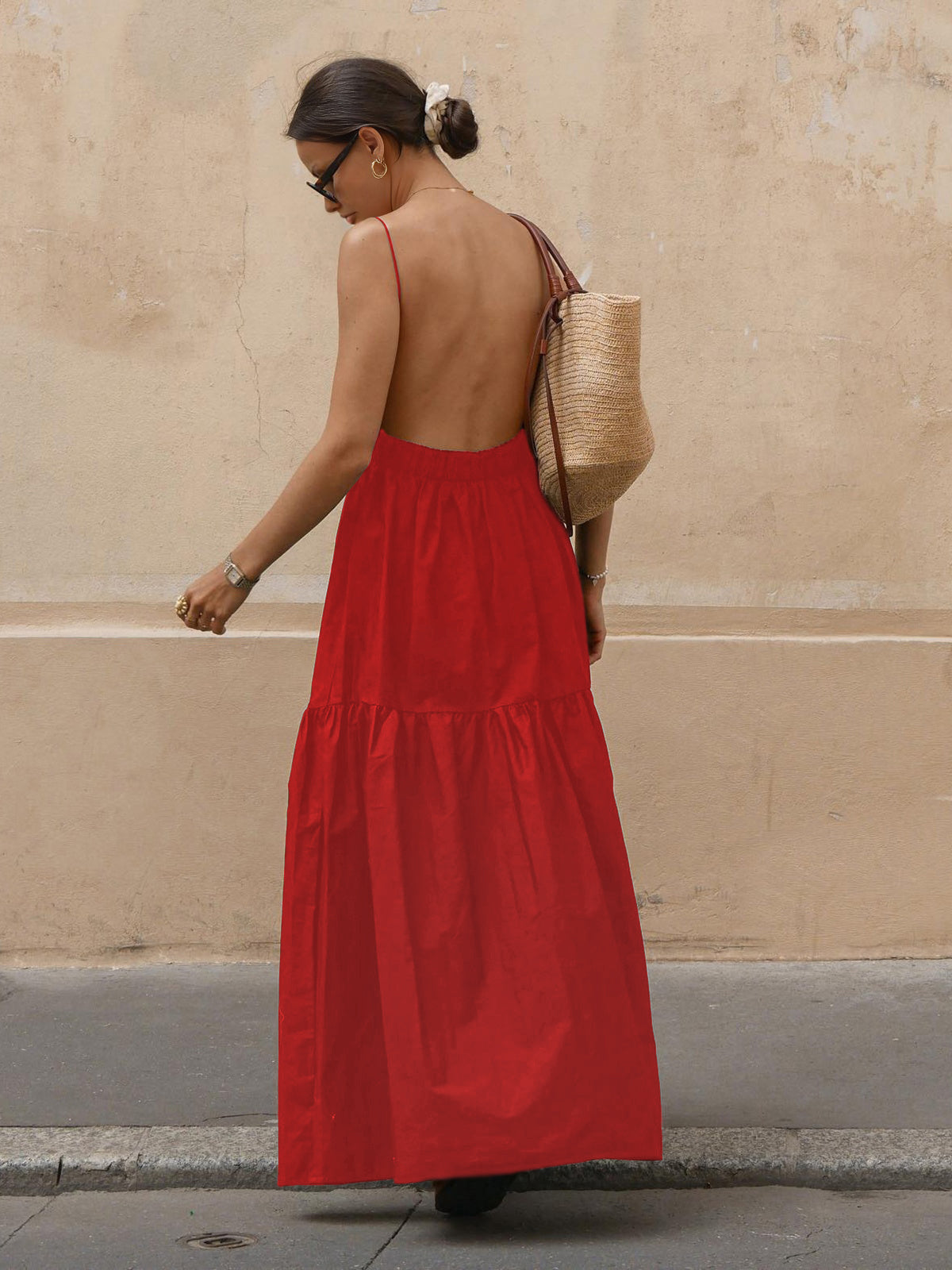 Gaia - Abito Lungo Donna Elegante Raffinato