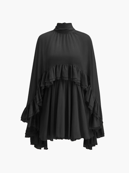 Fabiana - Abito Donna Elegante Volant Raffinato