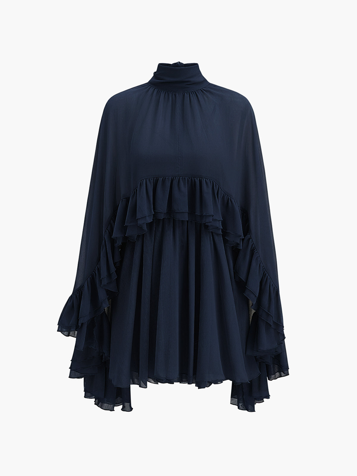 Fabiana - Abito Donna Elegante Volant Raffinato