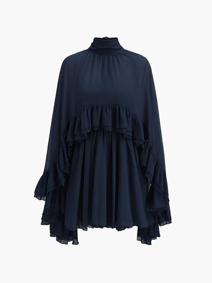 Fabiana - Abito Donna Elegante Volant Raffinato