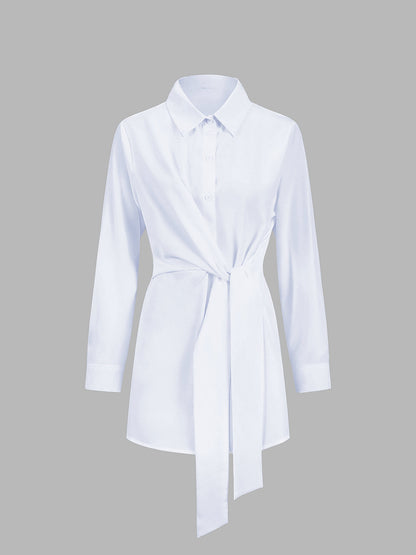 Fiamma - Camicia Lunga Donna Elegante Moderna