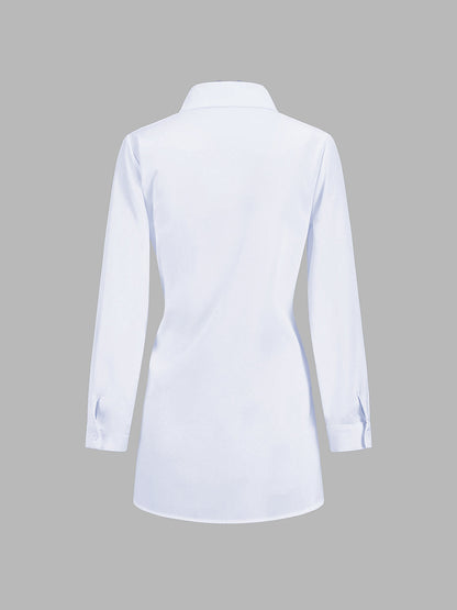 Fiamma - Camicia Lunga Donna Elegante Moderna