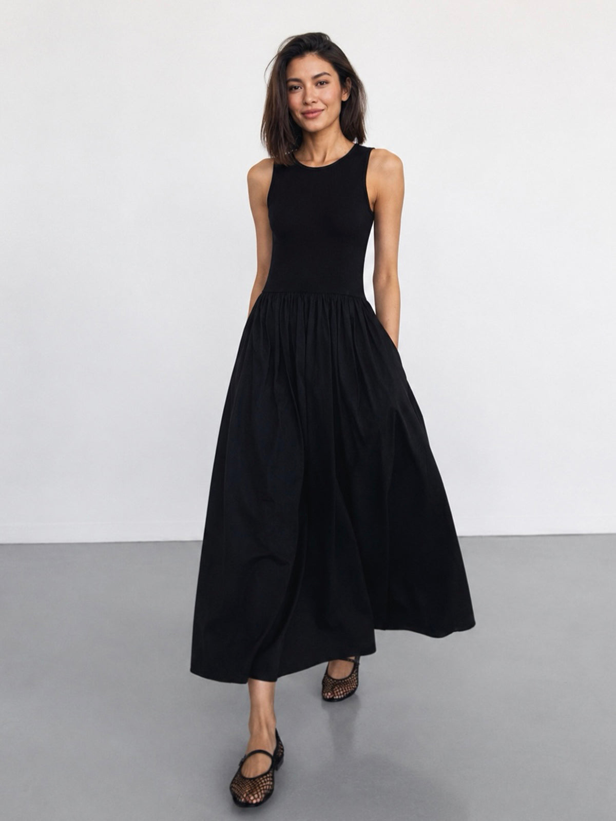 Fulvia - Abito Lungo Donna Elegante Moderno