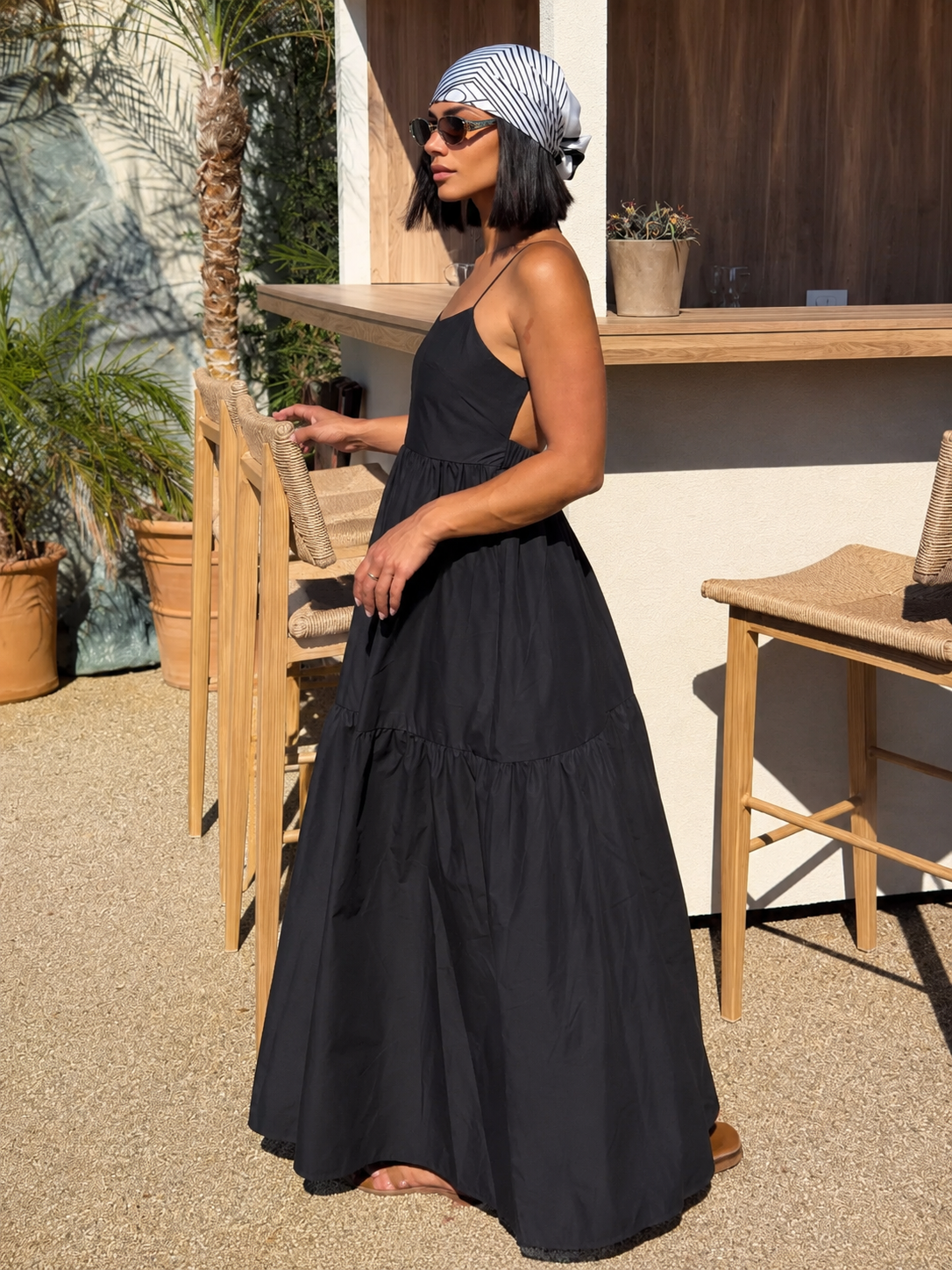 Gaia - Abito Lungo Donna Elegante Raffinato