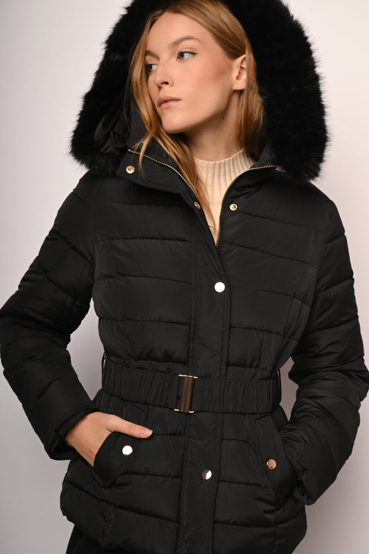 Urbina – Piumino Corto Con Cappuccio Morbido