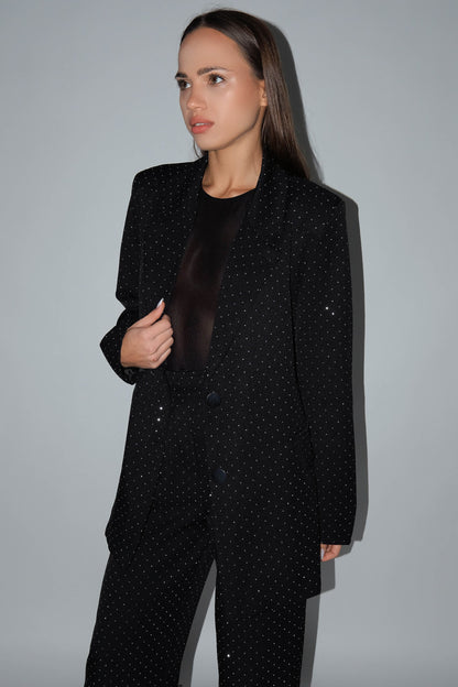 Quinella - Blazer Buffy Donna Elegante Sartoriale Moderno
