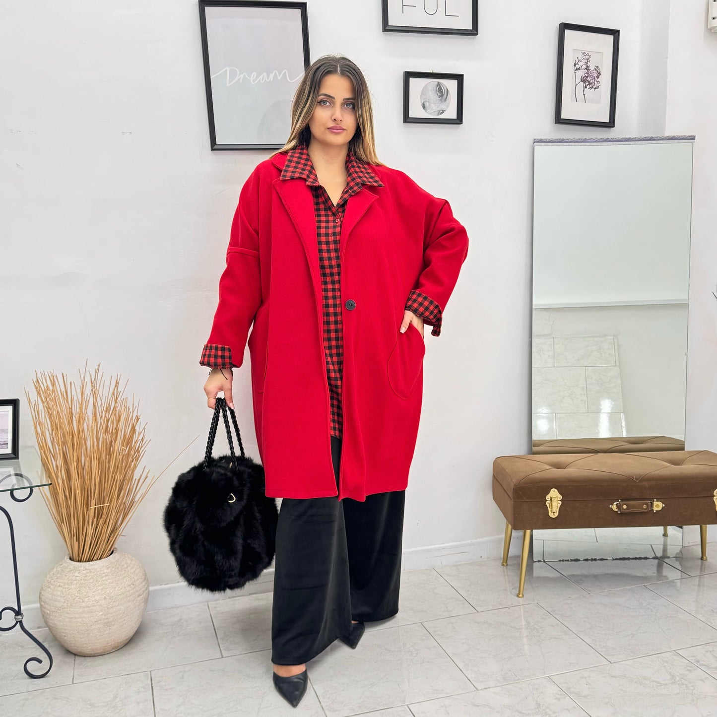 Tesara - Cappotto Dora Elegante Donna Invernale