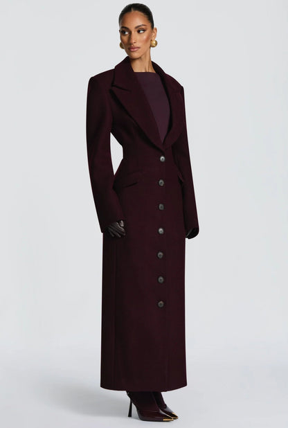Teclina - Cappotto Lungo Donna Grigio