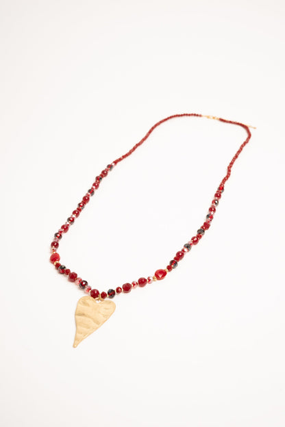 Odette – Collana Con Ciondolo A Cuore E Dettagli Raffinati