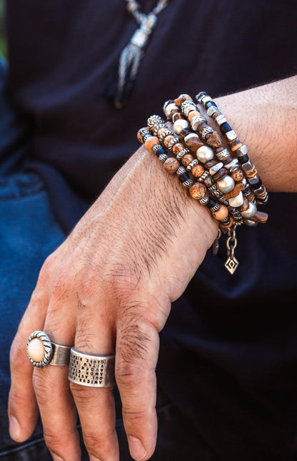 Michelino - Bracciale Uomo Moderno Elegante Raffinato