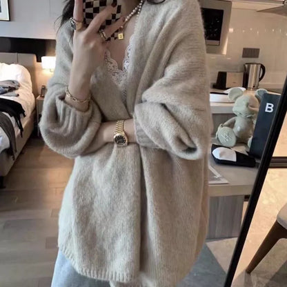 Dana – Cardigan Donna Caldo e Spesso Invernale