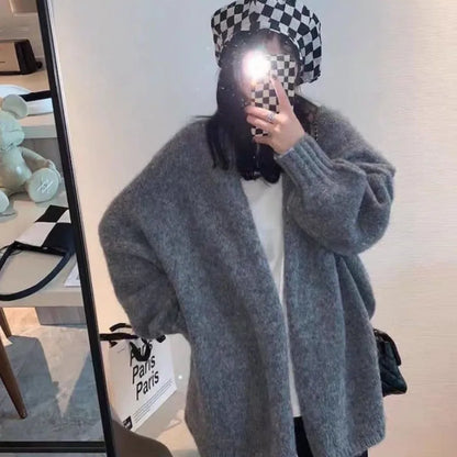 Dana – Cardigan Donna Caldo e Spesso Invernale