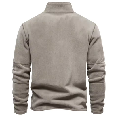 Italo - Felpa Uomo con Zip Casual