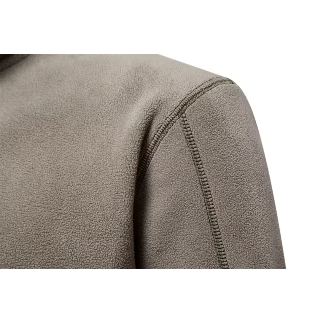 Italo - Felpa Uomo con Zip Casual