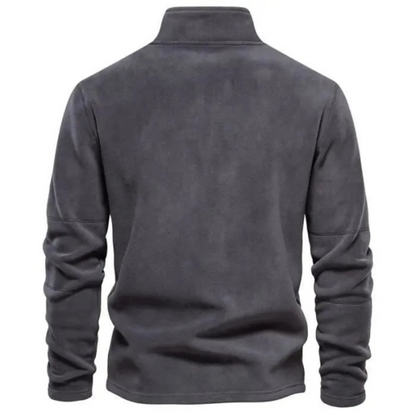 Italo - Felpa Uomo con Zip Casual