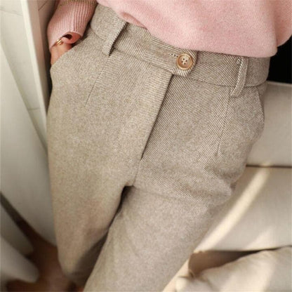 Emanuele – Pantaloni Eleganti A Gamba Stretta Con Vestibilità Su Misura