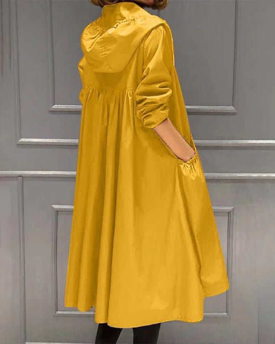 Bibiana - Trench classico dall'eleganza autunnale senza tempo Giallo