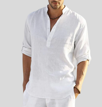 Oreste – Camicia Elegante Con Collo Dal Taglio Classico