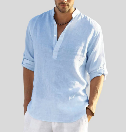 Oreste – Camicia Elegante Con Collo Dal Taglio Classico