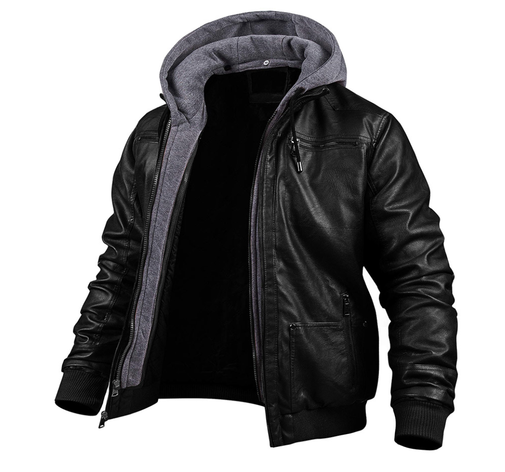 Dario - Giacca Invernale Uomo Elegante Con Cappuccio