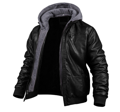 Dario - Giacca Invernale Uomo Elegante Con Cappuccio