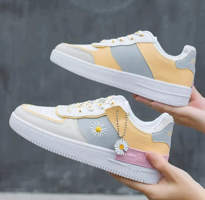 Elena - Sneakers Air Force con motivo floreale