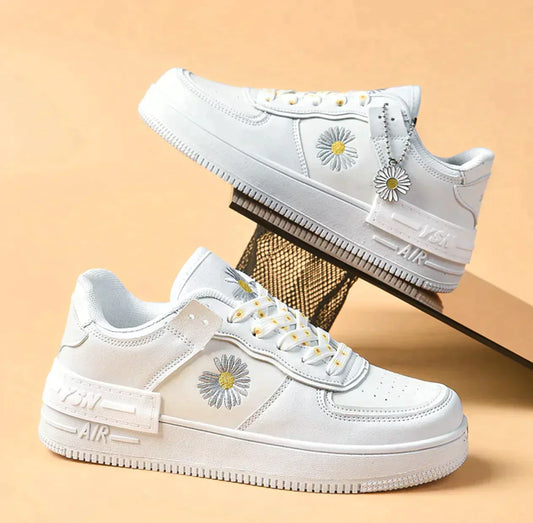 Elena - Sneakers Air Force con motivo floreale