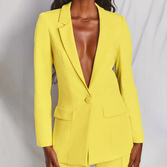 Dionisia – Completo Donna Elegante con Blazer e Pantaloni