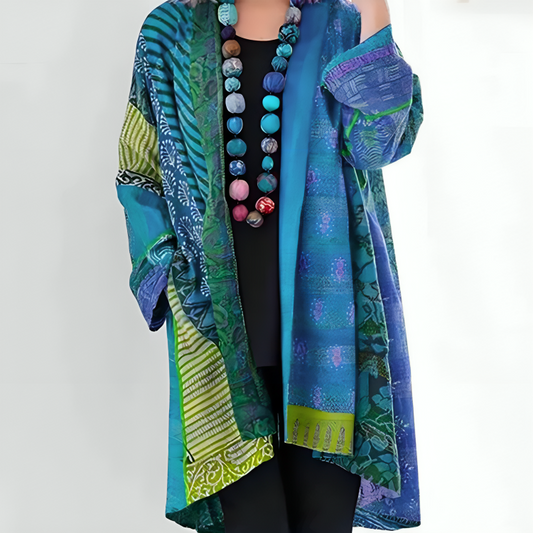 Bonaventura - Cardigan comodo ed elegante Blu