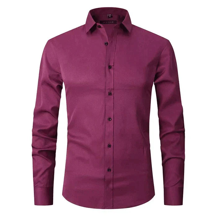 Fabrizio – Camicia Da Uomo Con Abbottonatura E Vestibilità Comoda