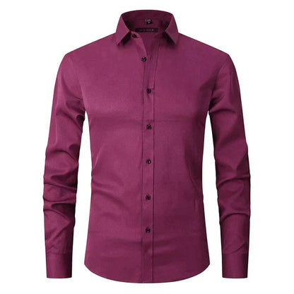Fabrizio – Camicia Da Uomo Con Abbottonatura E Vestibilità Comoda