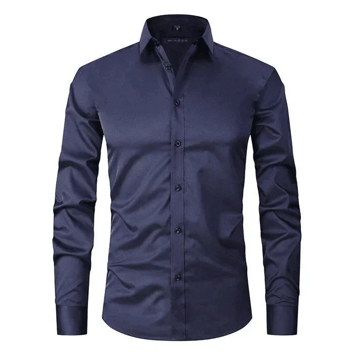 Fabrizio – Camicia Da Uomo Con Abbottonatura E Vestibilità Comoda