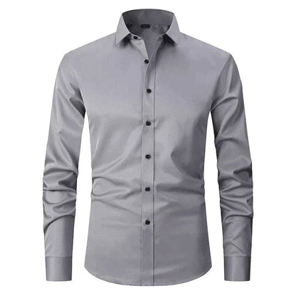 Fabrizio – Camicia Da Uomo Con Abbottonatura E Vestibilità Comoda