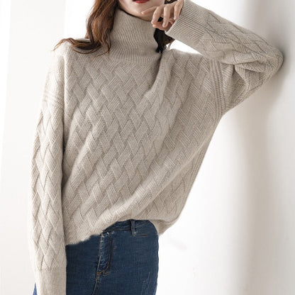 Brunetta – Maglia Donna in Morbido Cachemire Beige