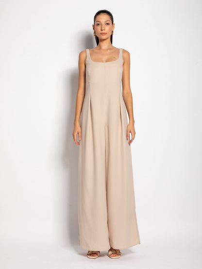 Tindara - Tuta elegante in envers satin da donna
