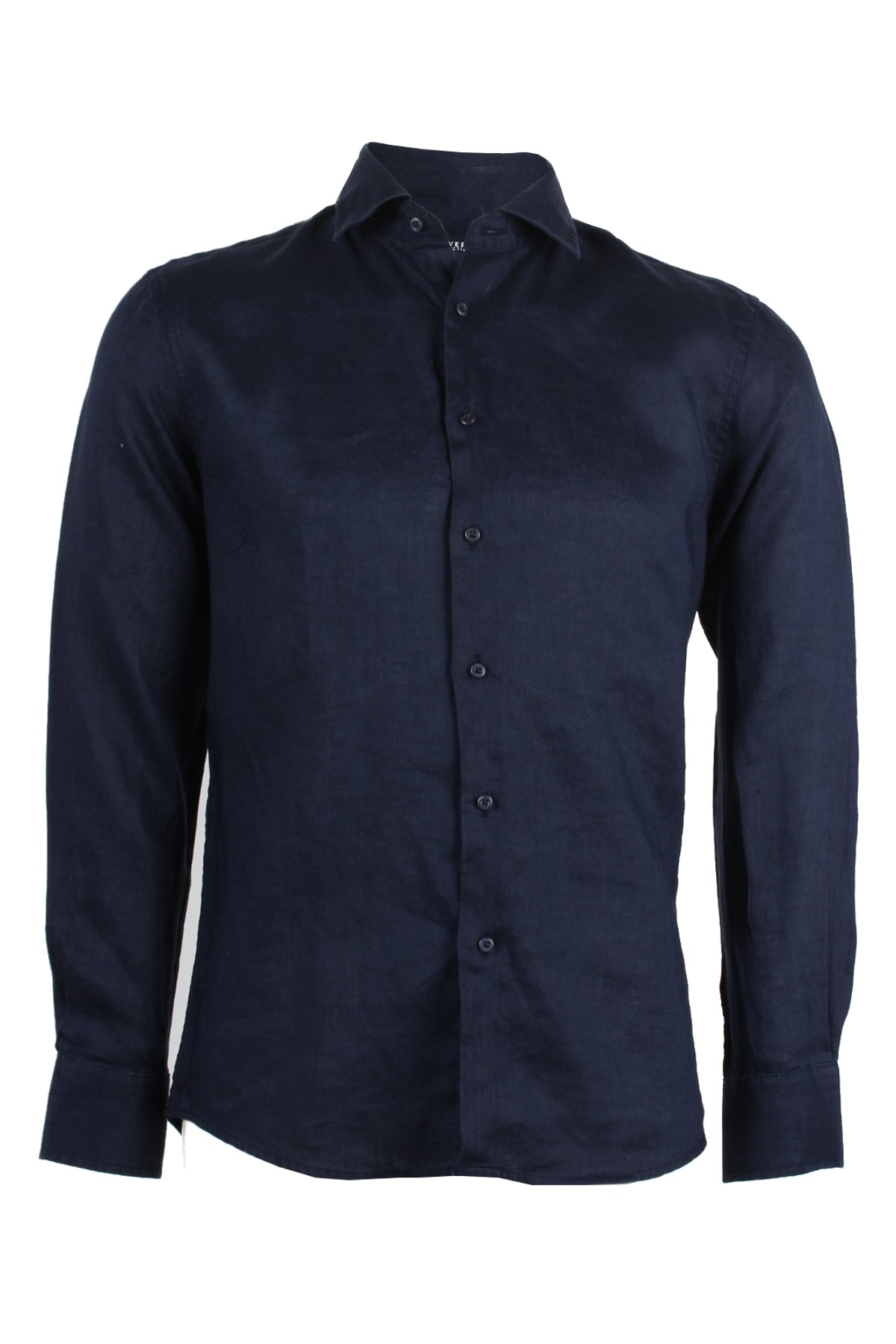 Romericus - Camicia Uomo Manica Lunga Collo Classico Naturale