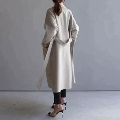 Brizia - Trench lungo in cotone invernale