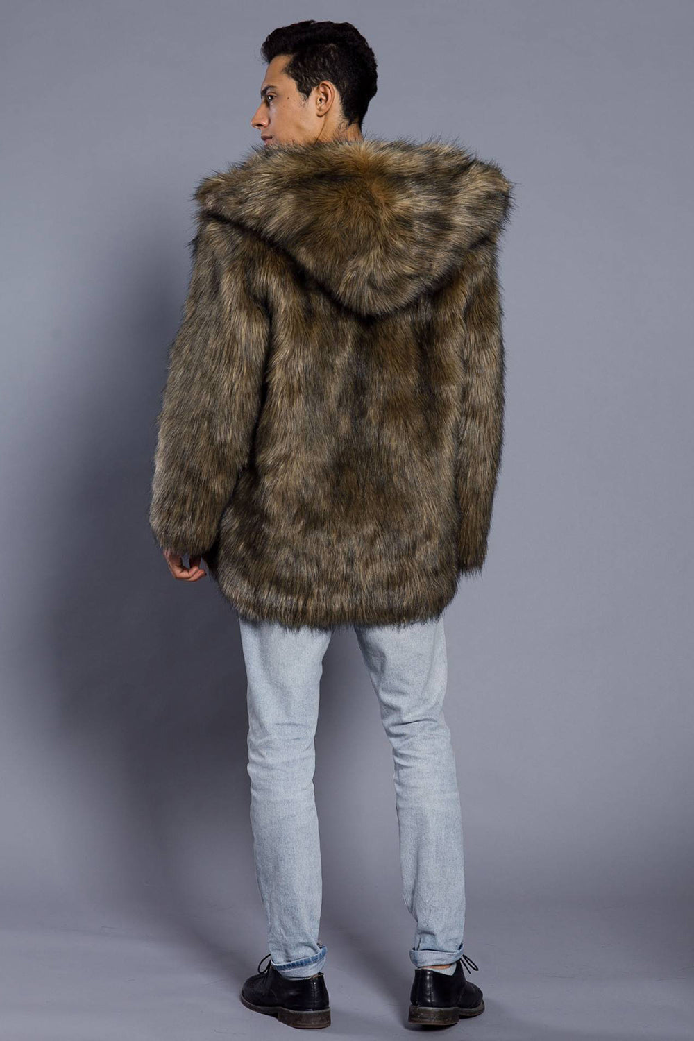 Danilo – Cappotto Lungo Da Uomo Con Collo Ampio