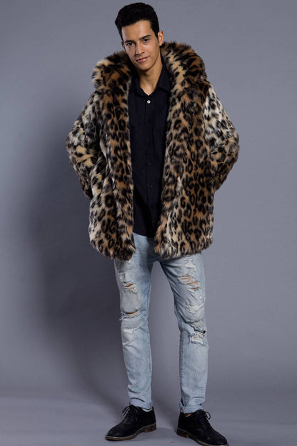 Danilo – Cappotto Lungo Da Uomo Con Collo Ampio