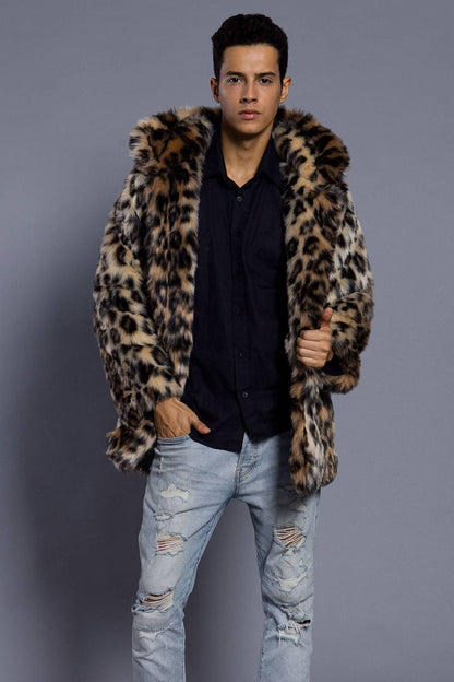 Danilo – Cappotto Lungo Da Uomo Con Collo Ampio