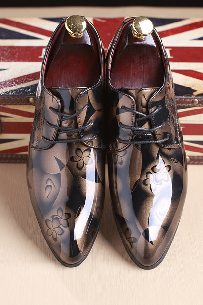 Alfonso – Scarpe Da Cerimonia Eleganti Con Raffinata Trama A Rilievo