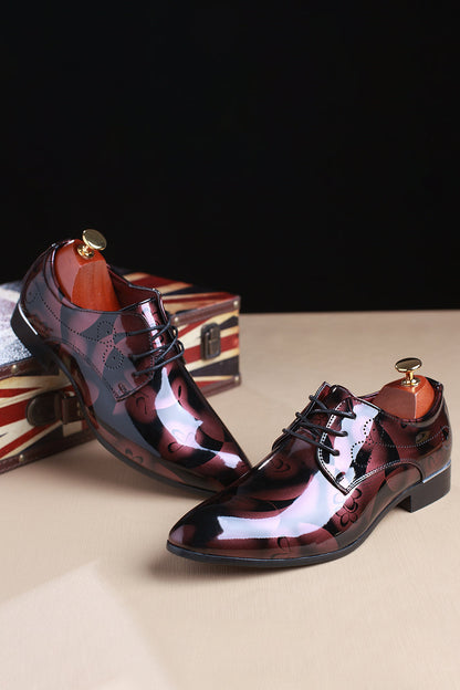 Alfonso – Scarpe Da Cerimonia Eleganti Con Raffinata Trama A Rilievo