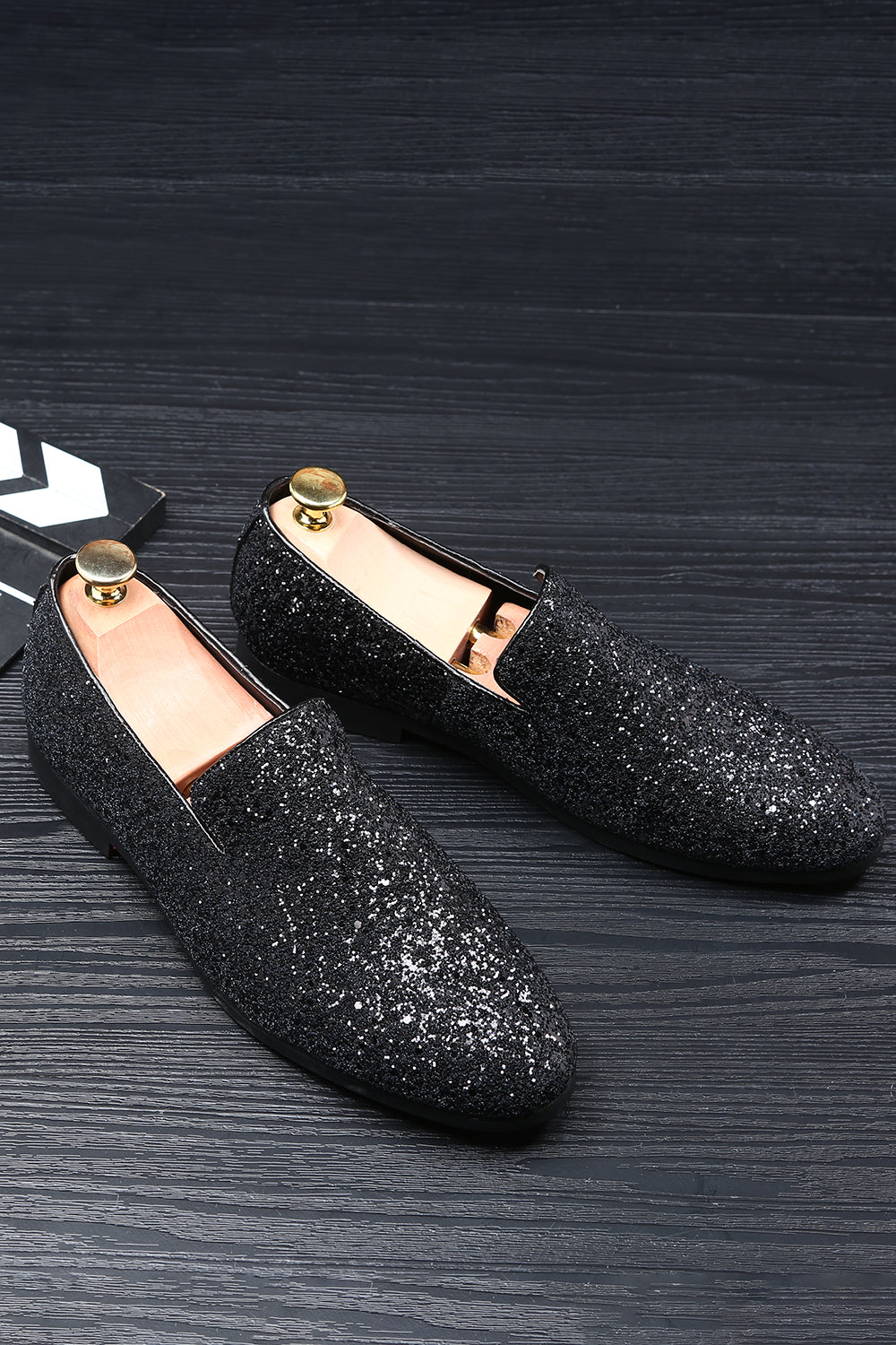 Achille – Scarpe Slip-On Luminose Per Un Look Serale Esclusivo