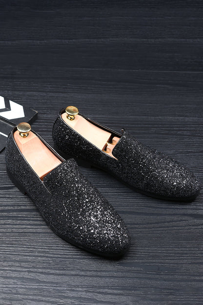 Achille – Scarpe Slip-On Luminose Per Un Look Serale Esclusivo