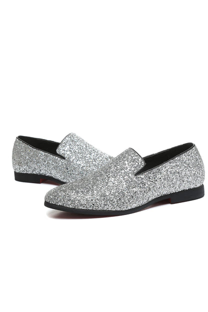 Achille – Scarpe Slip-On Luminose Per Un Look Serale Esclusivo